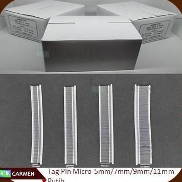 Tag Pin Mickro Box Isi 10000 size 5mm/7mm/9mm/11mm