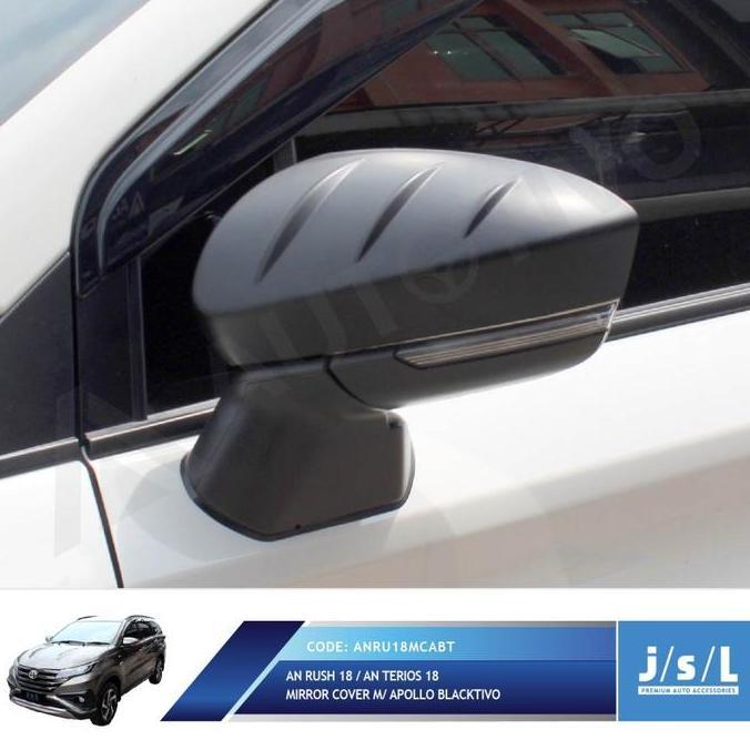 Kualitasbaik- All New Rush Terios 2018 2019 2020 2021 2022 2023 2024 Aksesoris Mirror Cover Spion