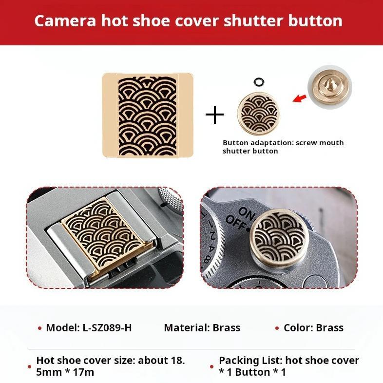 Camera hot Shoe Cover Suitable for Fujifilm xm5xt50 x100 Second-Generation Nikon z30zfcz50z63 Leica 