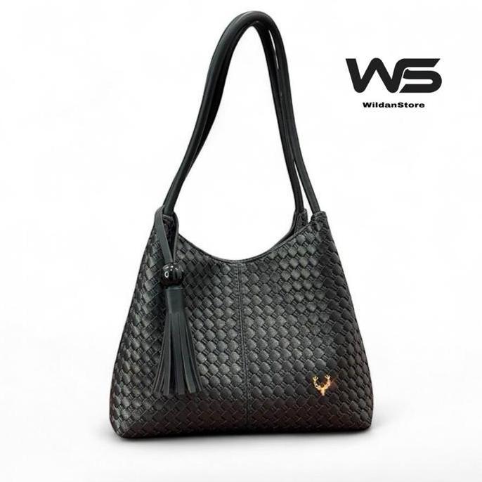 Bags- [ Totebag Anyam Kode Bianca] By Wildanstore  Tas Bahu Totebag Wanita