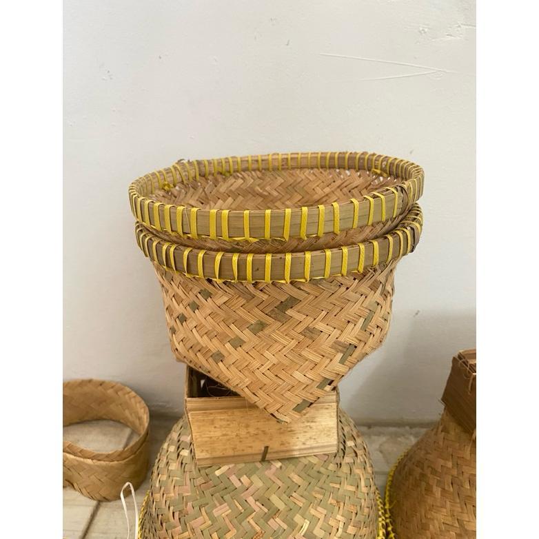 Tumbu Bambu Mini Tempat Seserahan Nasi Hantaran Dll