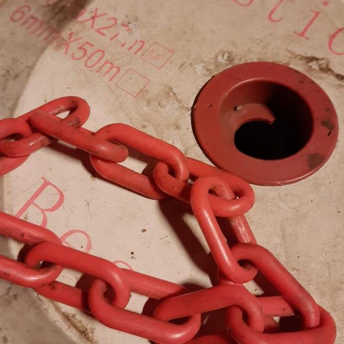 rantai plastik besar 8mm