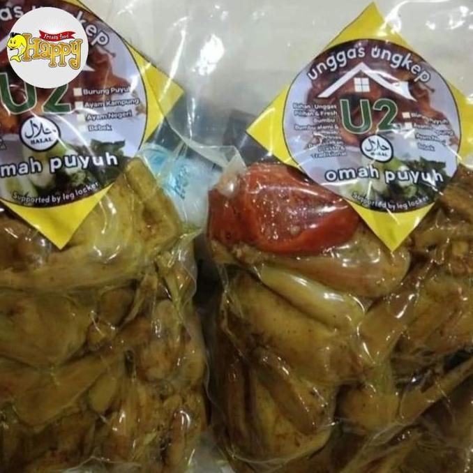 Foodx- Burung Puyuh Ungkep Lengkap Dengan Sambal Beku Frozen Isi 5 Ekor