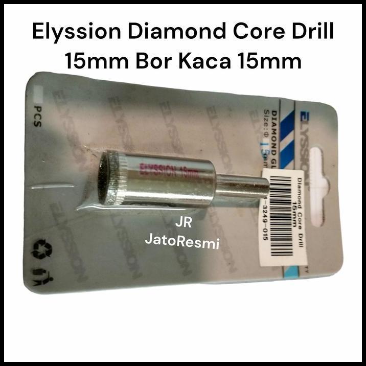 HOT DEAL ELYSSION DIAMOND CORE DRILL 15MM BOR KACA 15MM 