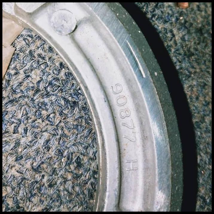 BEST DEAL KAMPAS REM DEPAN VESPA PTS SPECIAL ORIGINAL DANMOTOR BIRU NOS 