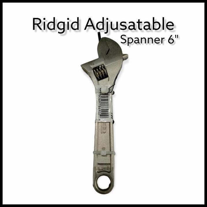 DISKON KUNCI BAGO 6" RIDGID KUNCI INGGRIS 6" RIDGID 