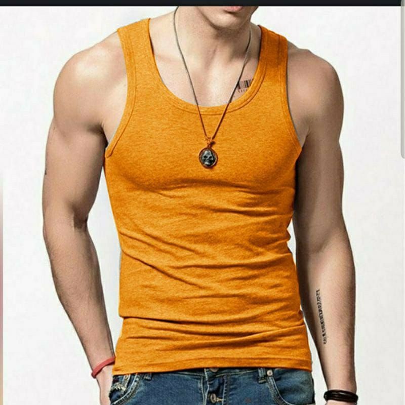Singlet Polos Pria Dewasa Kaos Dalam Pria Polos Singlet Polos Pria Dewasa Premium Tanktop Pria Polos
