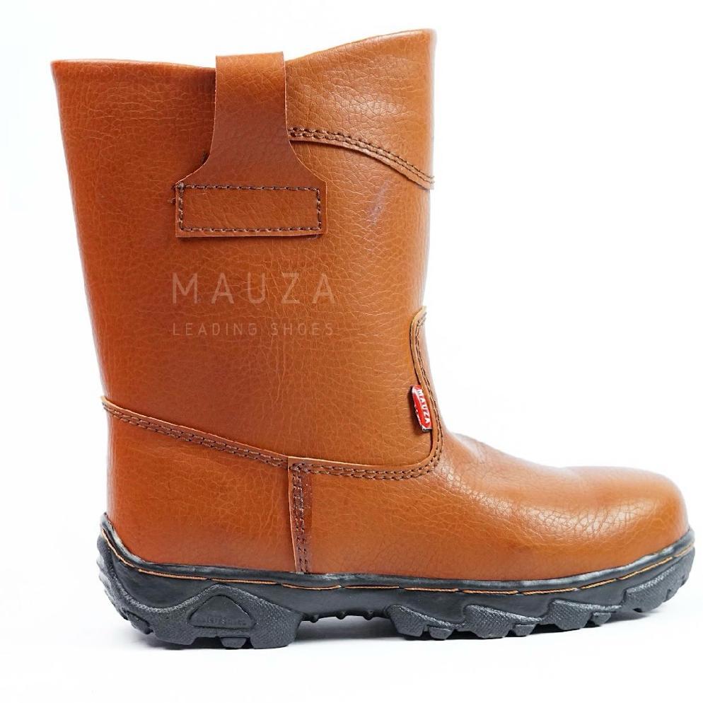 bestpromo sepatu safety boot king ujung besi sol jahitan tembus sepatu kerja proyek