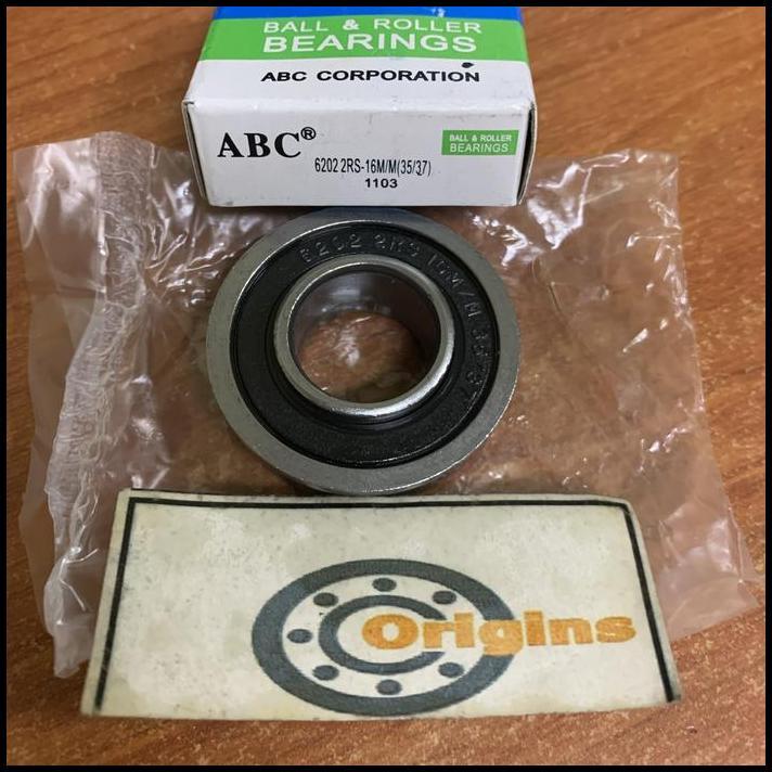 TERBARU BEARING GEROBAK ARTCO 6202 - 16 MM UNTUK AS 16MM 