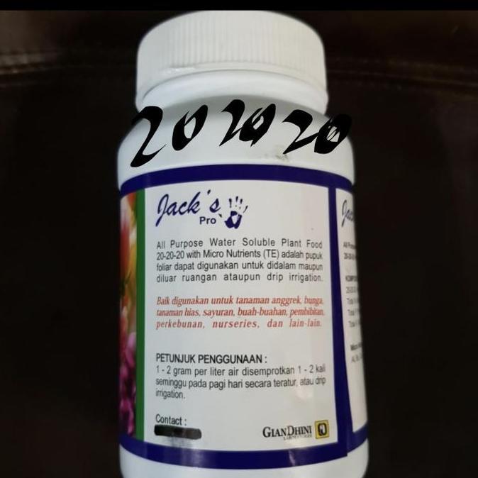 Joee- Pupuk Khusus Anggrek. Jack Pro 450Gr. Original