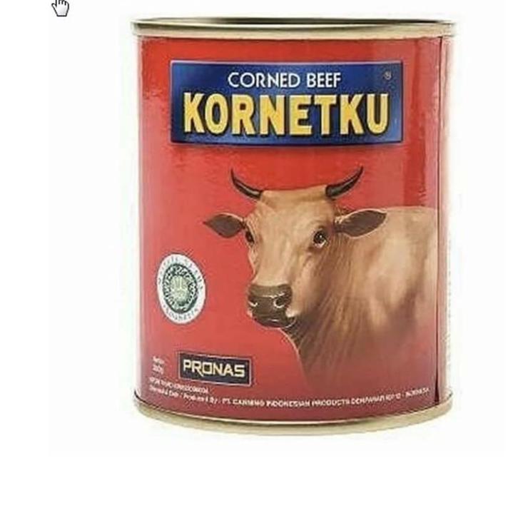 kornet daging sapi kornetku pronas 340 gram dus isi 24 / Kornetku WS