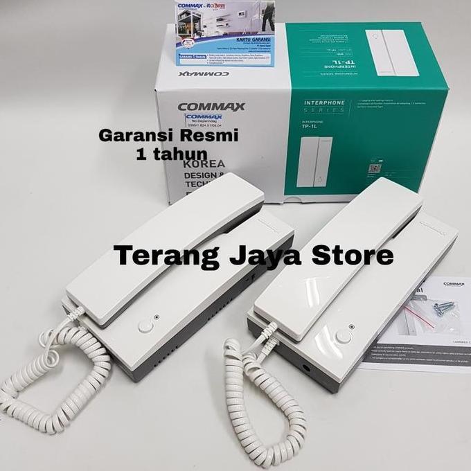 Tektok- Interphone Commax Tp-1L (2 Unit) Intercom Commax Tp-1L