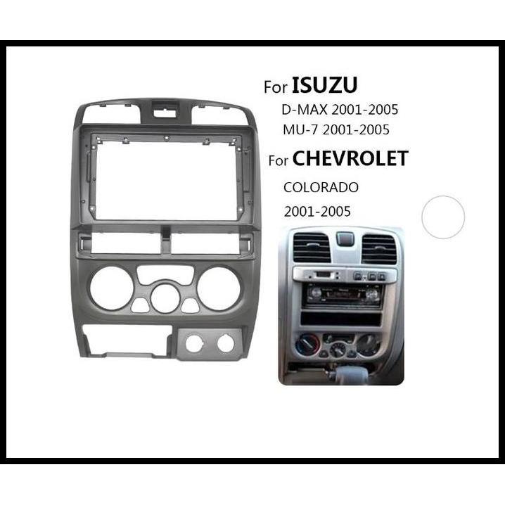 TERBARU FRAME 9 INCH ISUZU D-MAX / MU-7 / CHEVROLET COLORADO 2001 - 2005 PANEL HEAD UNIT 