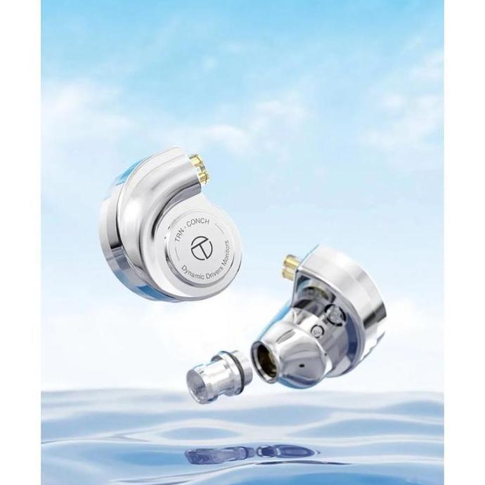 Trn Conch Earphone Dlc Diamond Diaphragm Dynamic In-Ear Monitors
