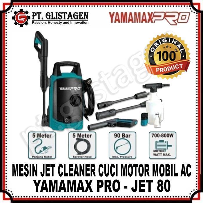 YAMAMAX PRO JET80 Mesin Jet Cleaner Cuci Steam Motor Mobil JET 80 JET-80 ORIGINAL YAMAMAX PRO