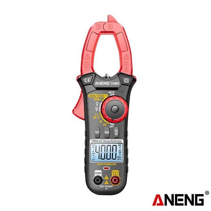 Aneng CM83 Clamp Meter Multimeter High Current Non-contact Hertz Test Tools