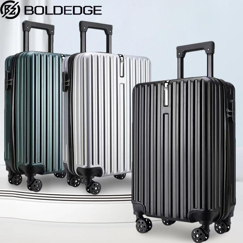BoldEdge Koper ABS 20 / 24 Inch Koper Kabin Dengan Pengait Bagasi Dengan roda berputar 360 derajat