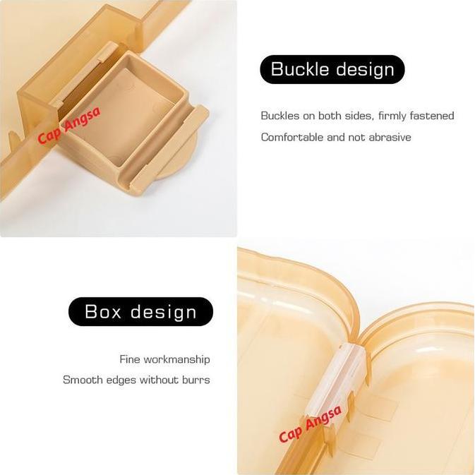 [CAP ANGSA] Map Koper Simpan Dokumen Travel A4 Hardcase Anti Debu | File Folder Organizer Transparan