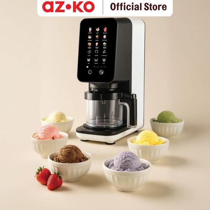 AZKO Klaz 450 ml Culinapro Ice Cream Maker - Hitam Mesin Es Krim Ice Cream Machine Pembuat Es Krim A