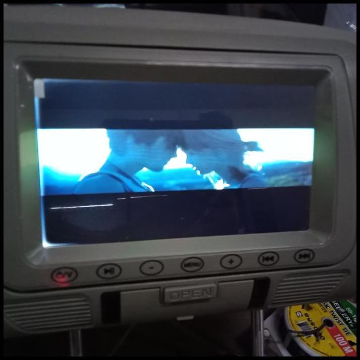 DISKON HEADREST GAME DVD - MONITOR HEADREST - HEADREST 7 INCH MONITOR MOBIL 