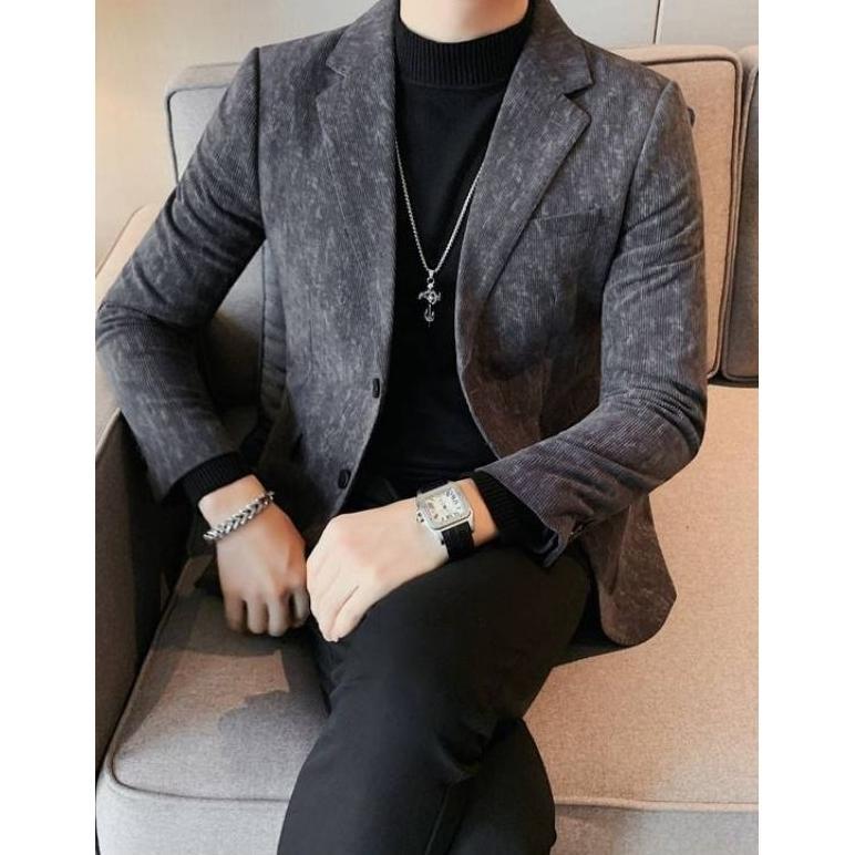 favorit jas blazer pria  blazer corduroy slim fit  jas corduroy