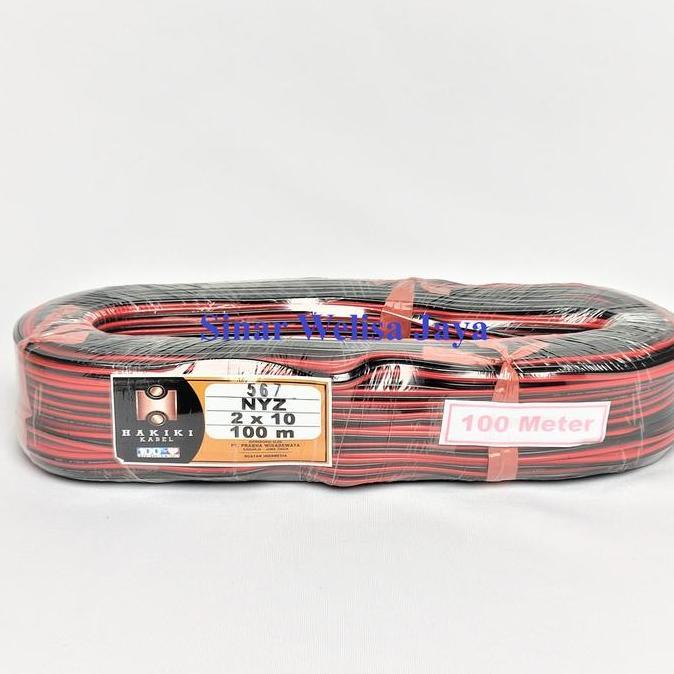 Promo Hakiki Kabel Serabut NYZ 2x10 100M Diskon