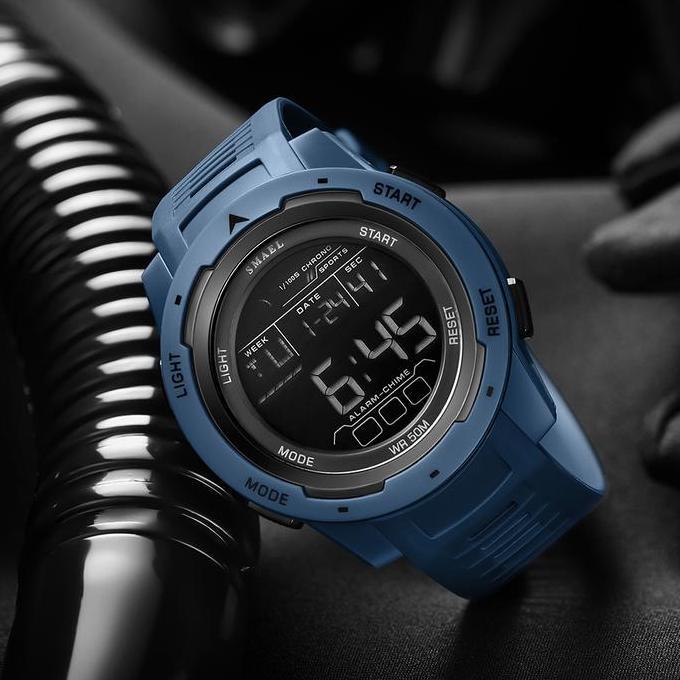 Jam Tangan Sport Analog Digital Pria Wanita Merk SMAEL 8105