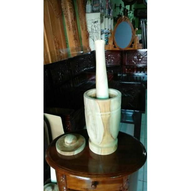 Lumpang Kayu Jati Murah