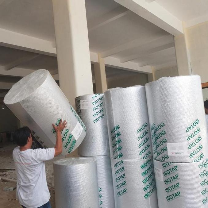 Alumunium Foil Atap Foam 10mm - Alumunium Foil Metalized Foam 10mm