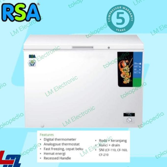 RSA Chest Freezer 300 liter CF 310 / CF310