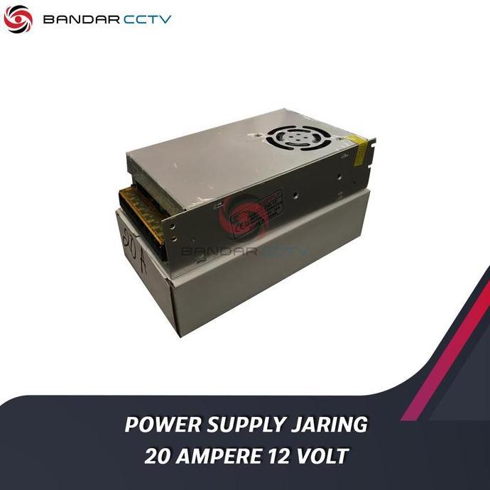 Power Supply Jaring 20 Ampere 12 Volt