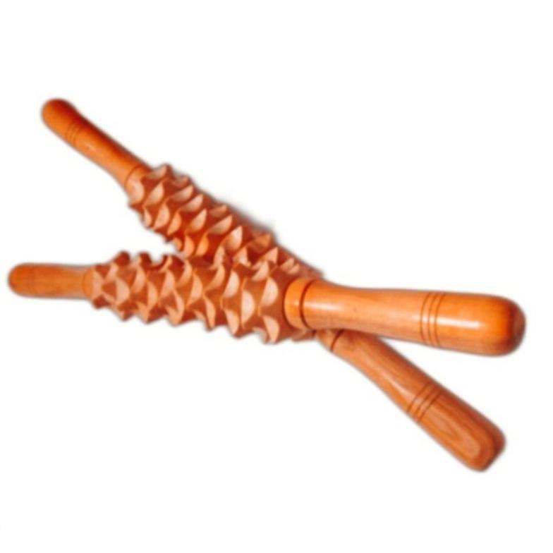 Alat Pijat Kayu Roller Pijat Punggung Baru