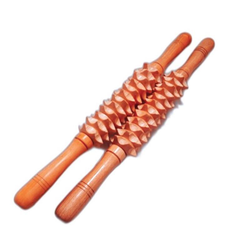 Alat Pijat Kayu Roller Pijat Punggung New Produk