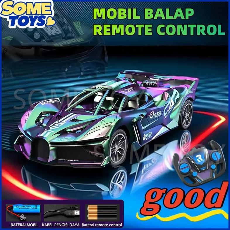 TERBARU SOME TOY  REMOTE RC /MOBIL REMOTE CONTROL 1:18 2WD KECEPATAN TINGGI MOBIL REMOTE CONTROL KEN