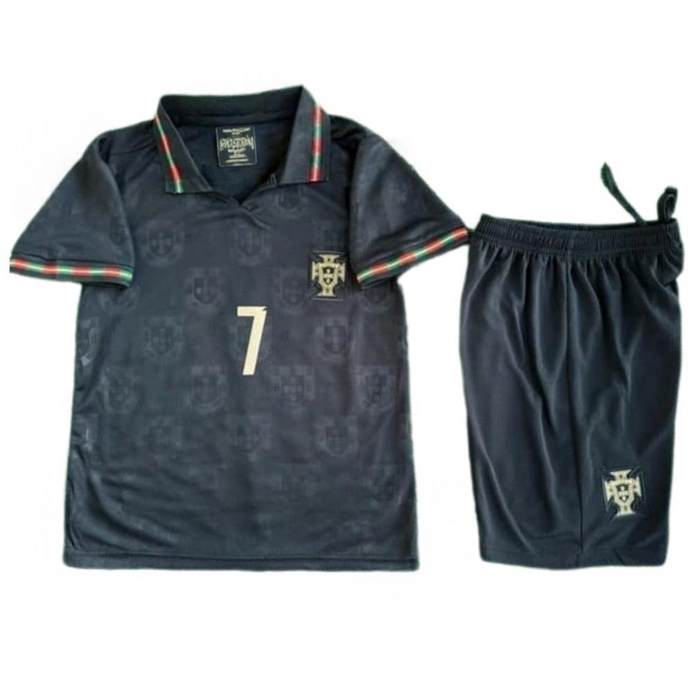 termurah jersey baju bola anak portugal home kids 2025 + ronaldo