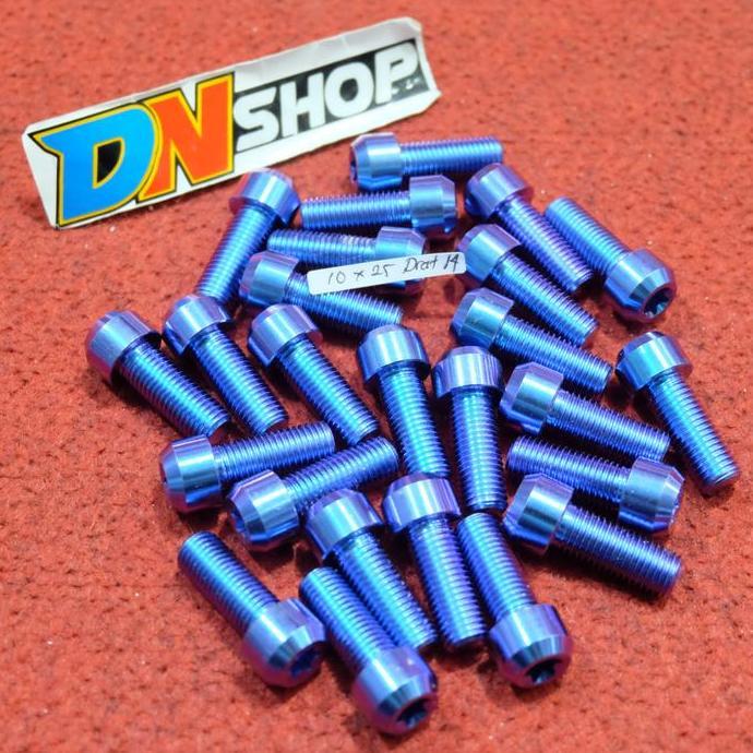 READY BAUT TITANIUM M10X25 DRAT 14