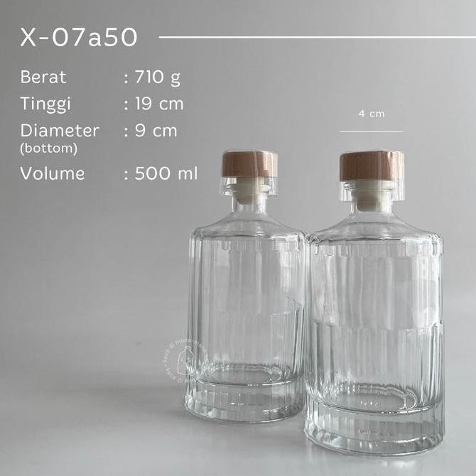 Botol kaca liquor NISHIKI bottle - botol kaca liquor NISHIKI