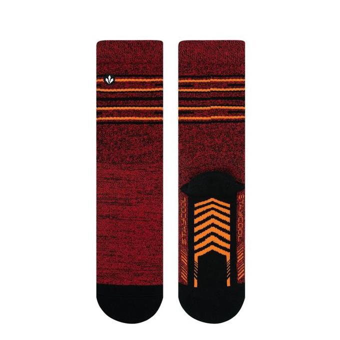 StayCool Socks Kaos Kaki Fashion Basic - Attitude Maroon
