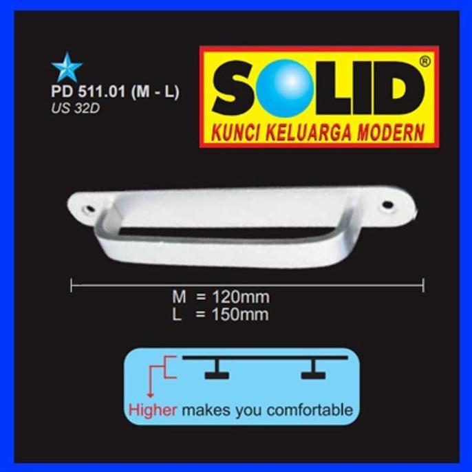 TARIKAN LACI SOLID US32D PD 511 01 M / TARIKAN LEMARI TARIKAN JENDELA
