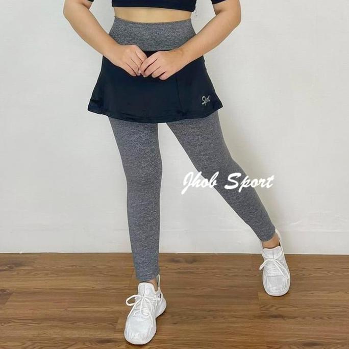 Legging Rok Panjang/Celana Panjang Olahraga Muslimah/Pakaian Senam Muslimah/Celana Senam Muslimah
