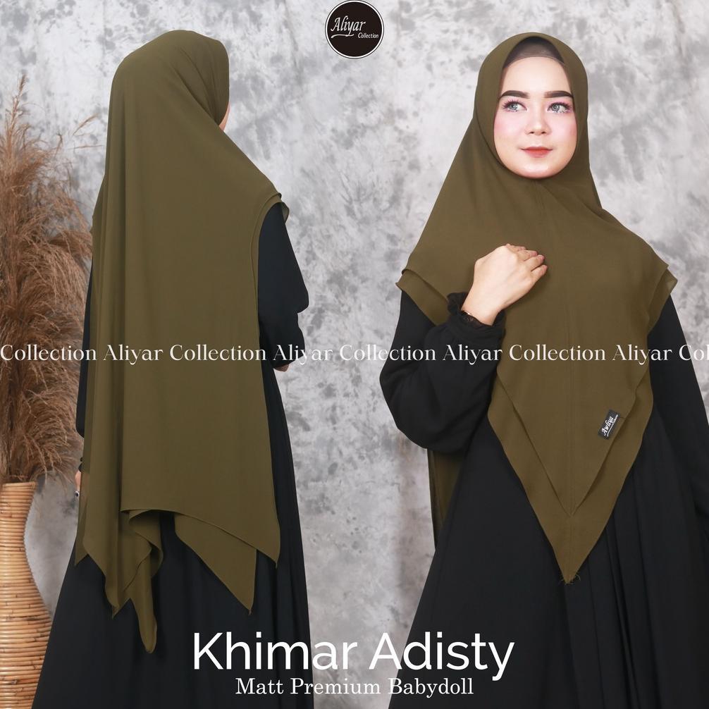 TERMURAH KHIMAR SYAR'I ADISTY  ORIGINAL ALIYAR BY AWLIYA HIJAB /ALIYAR COLLECTION CERUTTY BABYDOLL J