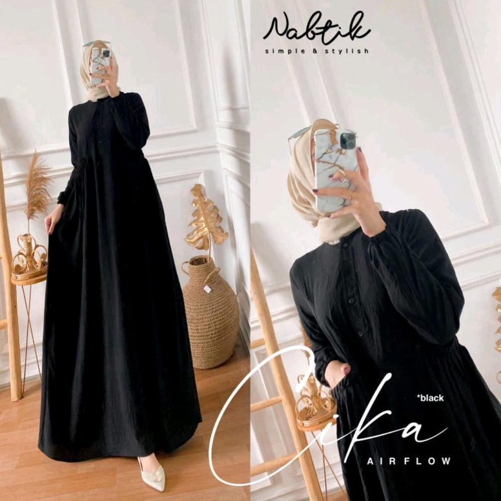 BIG PROMO GAMIS CRINKLE TERBARU, GAMIS CRINKLE AIRFLOW,GAMIS CIKA AIRFLOW,GAMIS CIKA NABTIK,GAMIS KE