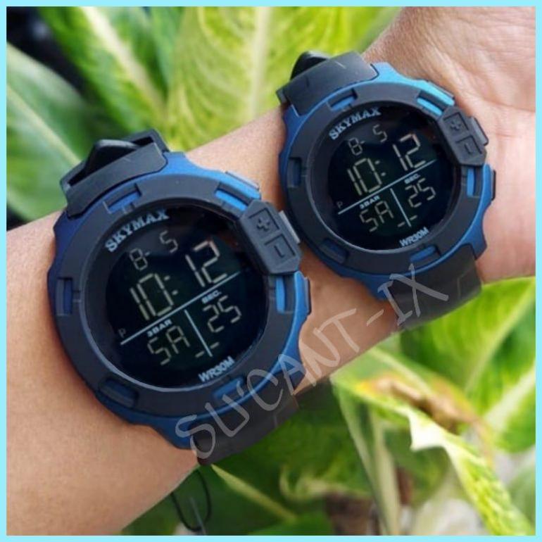 COUPLE SKYMAX ORIGINAL 100% Jam Tangan COUPLE SKYMAX Ori Anti Air Sampai Kedalaman 30m (Diameter 44m