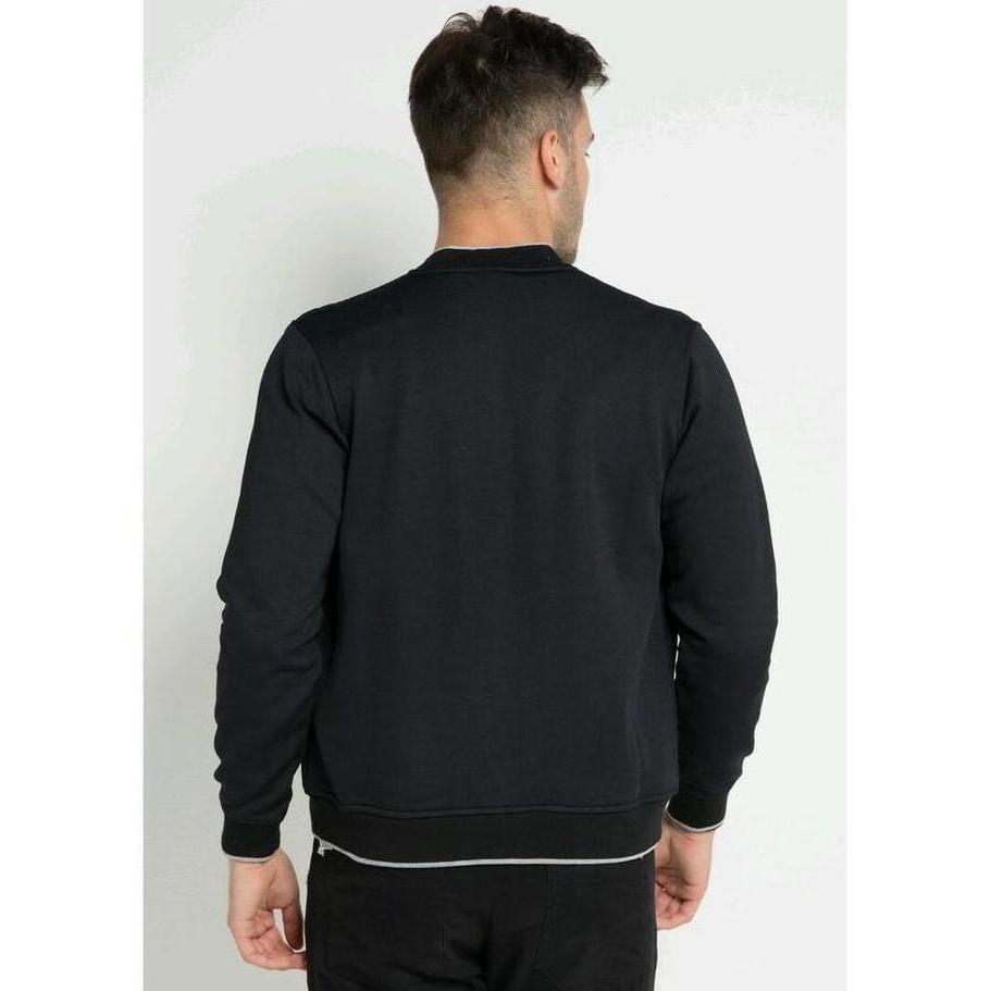 d&f Jaket pria Bomber - Hitam