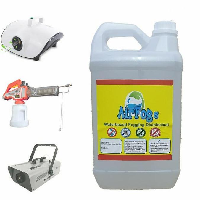 disinfektan 5 liter fogging cairan liquid fogging asap