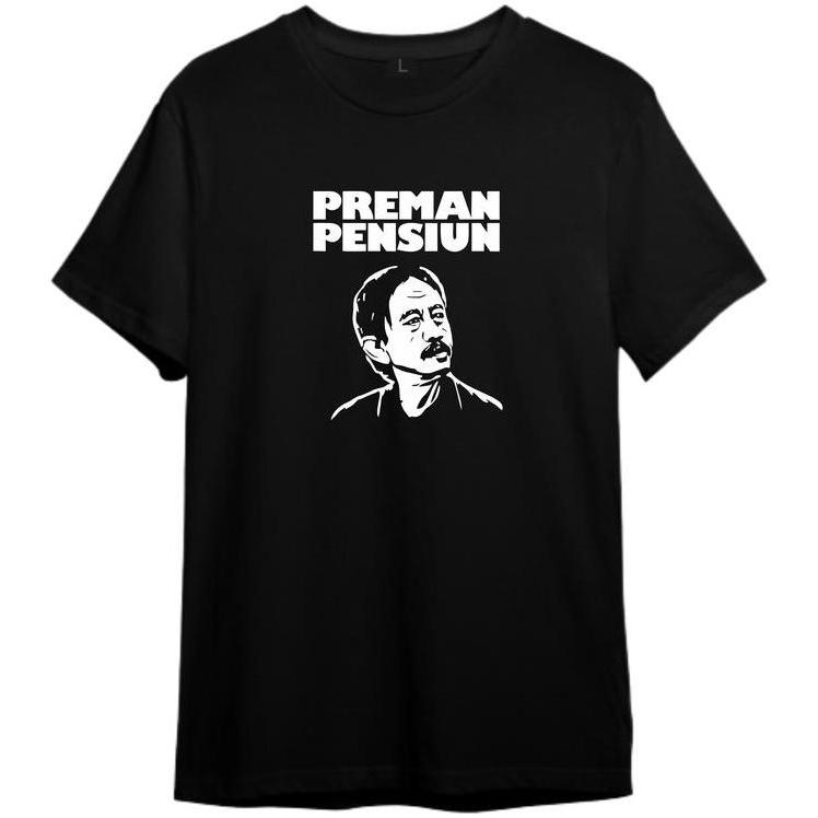 Baju Motif Preman Pensiun Kaos Kang Mus Kata Kata Bijak Sunda Lengan Pendek Bahan Soft Pe 30S