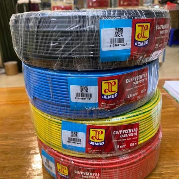 Sale Kabel Jembo Nya 1X2.5 Per Rol 50 Meter