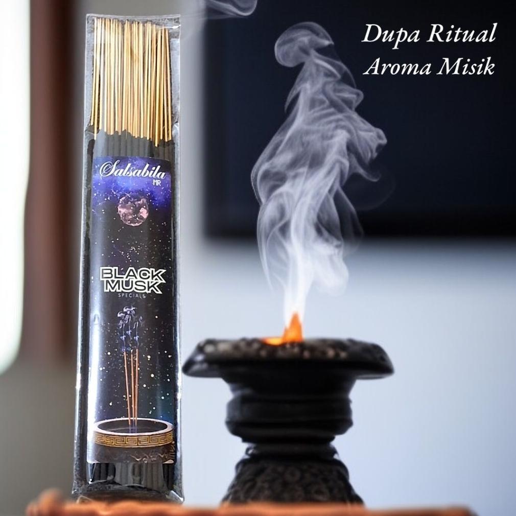 BEST SELLER Dupa Ritual Black Musk Aroma Misik Hitam Booster + Offering