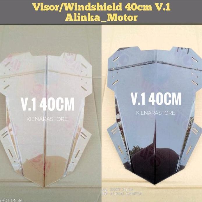 PAKET BREKET+VISOR 40CM V1 HONDA NEW VARIO 160 WINDSHIELD VISOR CUSTOM VISOR VARIO VARIASI VARIO PRO