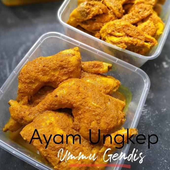 Ayam ungkep bumbu kuning ayam ungkep siap goreng